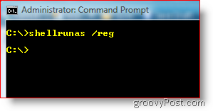 Pridėkite „Vykdyti kaip skirtingą vartotoją“ prie „Windows Explorer“ kontekstinio meniu, skirto „Vista“ ir „Server 2008“ :: groovyPost.com