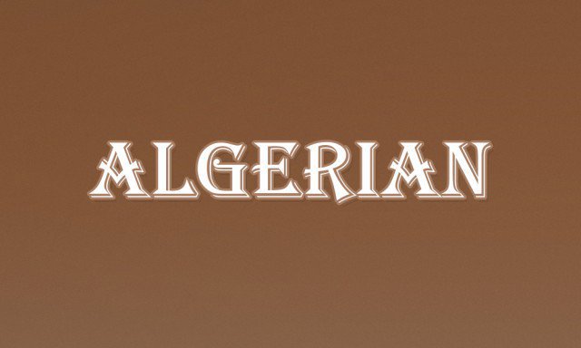 3 - Algeriet