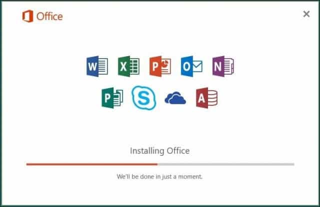 Office 365 설치