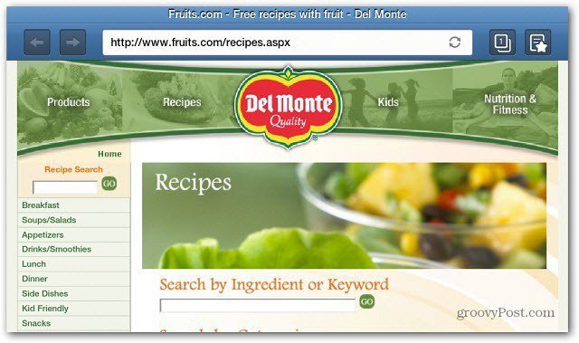 DelMonte-website