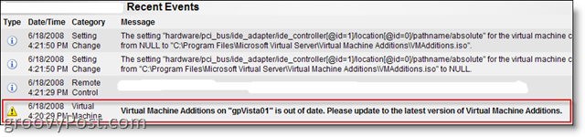 Virtuele machine-toevoegingen installeren voor MS Virtual Server 2005 R2