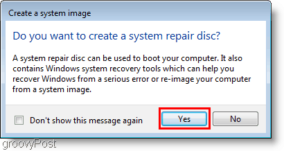 Windows 7: maak een systeemkopie