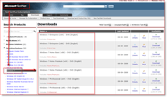 Rilascio di Winodws 7 - Technet