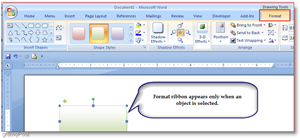 Ficha de formato de Microsoft Word 2007